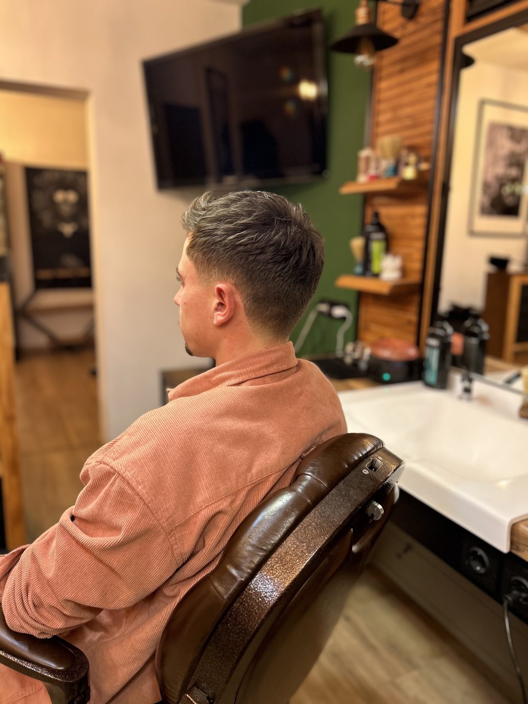 Taper mit Textur
